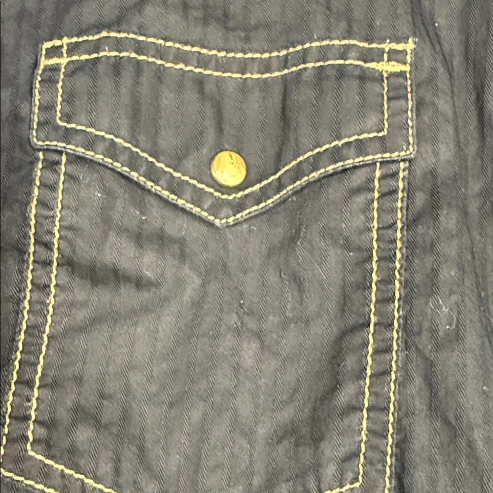 Wrangler Dark black Casual Button Down Shirt - Picture 4 of 5